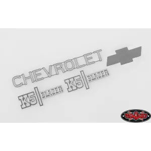 RC4WD Chevrolet Blazer Metal Emblem Set