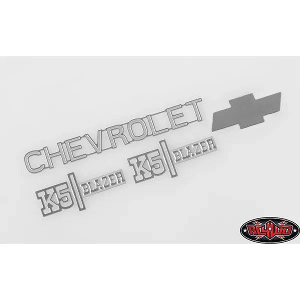 RC4WD Chevrolet Blazer Metal Emblem Set