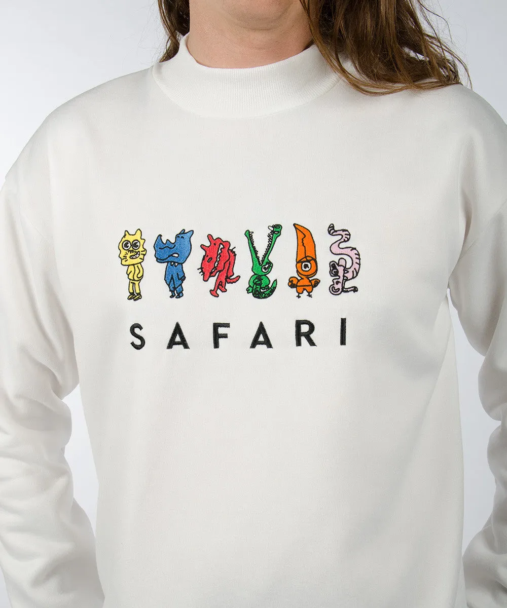 SAFARI TURTLENECK SWEATSHIRT