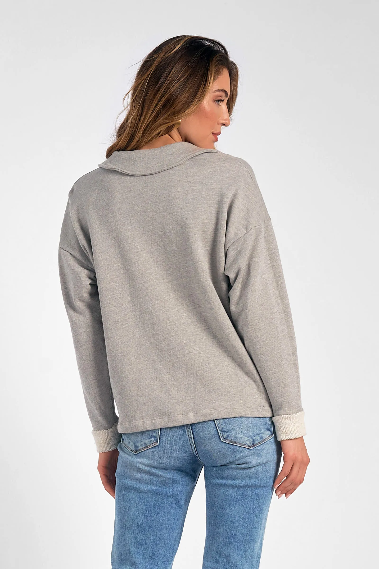 The Bailee Collared Pullover