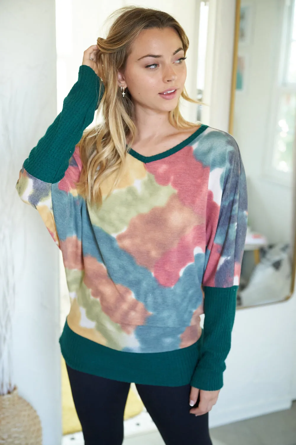 The Gina Dolman Sleeve tunic