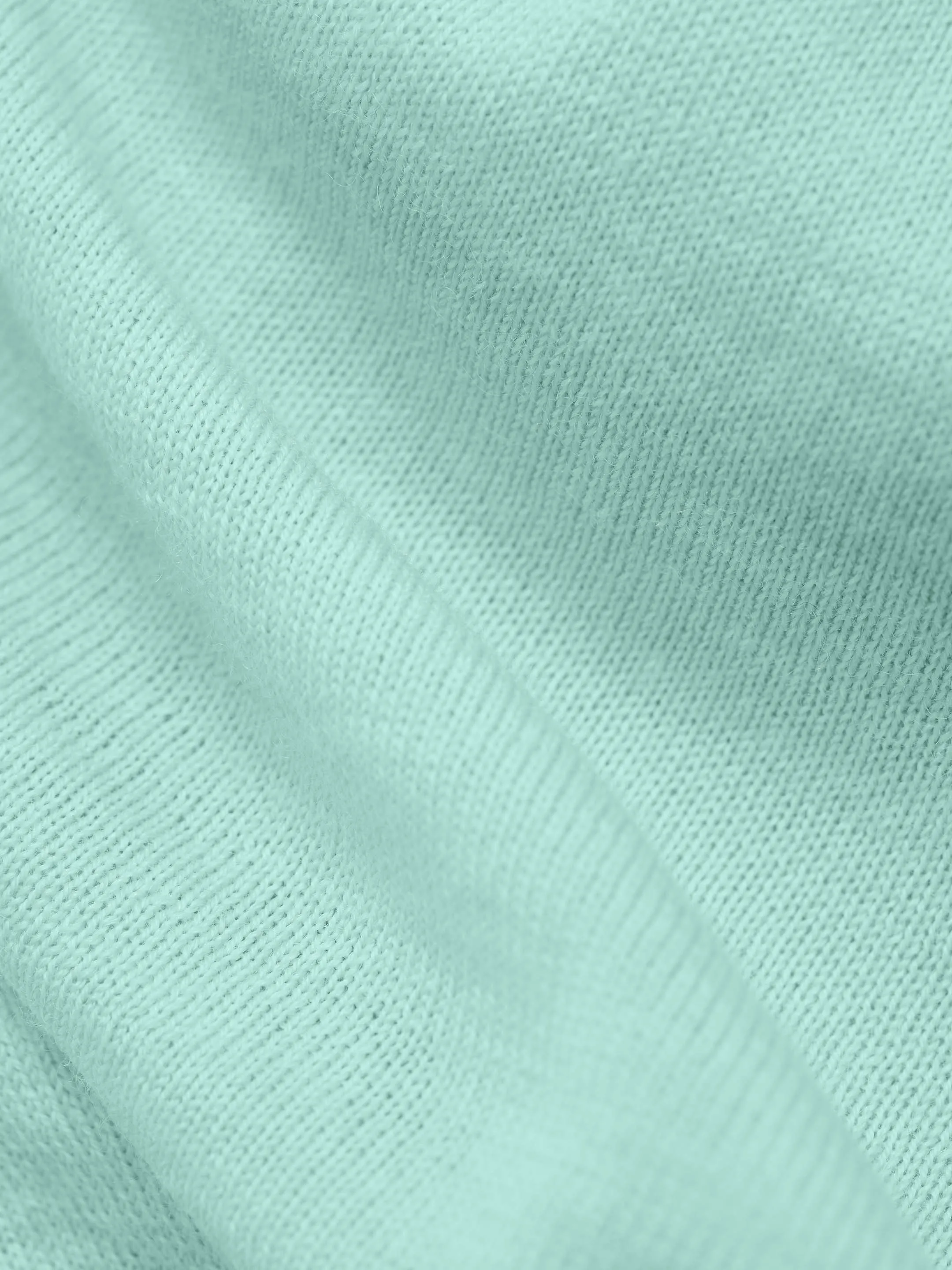 The Turtleneck - Aqua Green