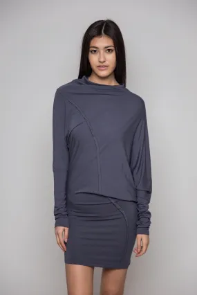 Tunic in Graphite Grey