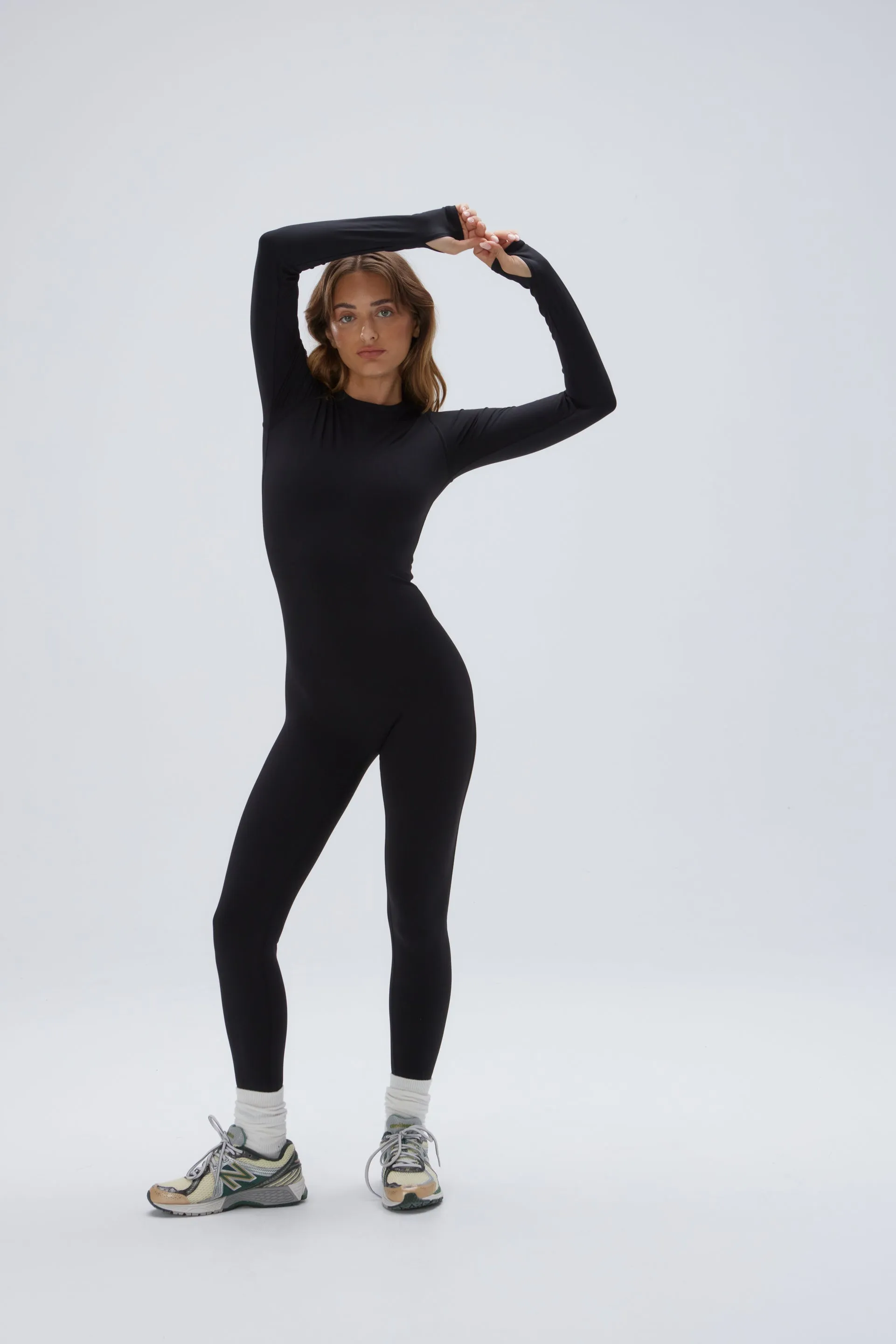 Ultimate Long Sleeve Unitard - Black