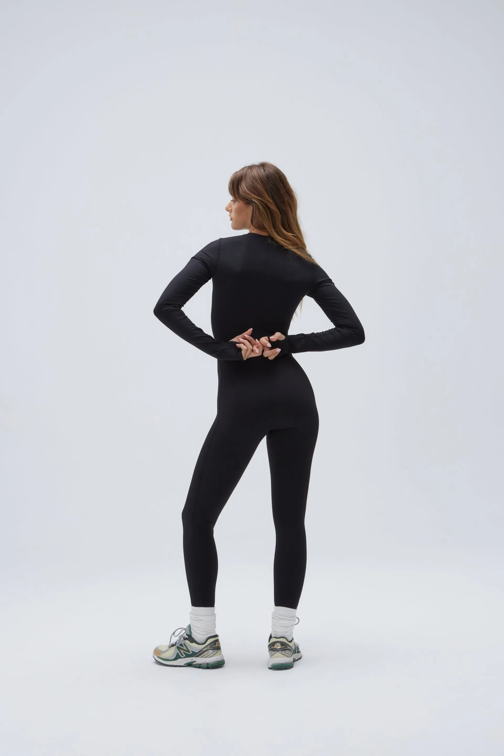 Ultimate Long Sleeve Unitard - Black