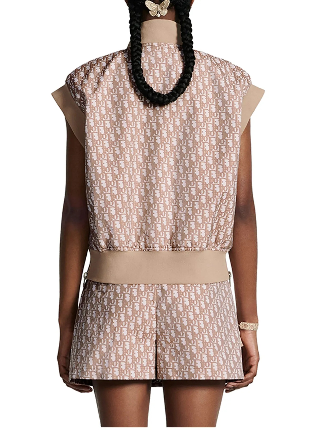 VEST Rose des vents technical taffeta with Dior Oblique motif