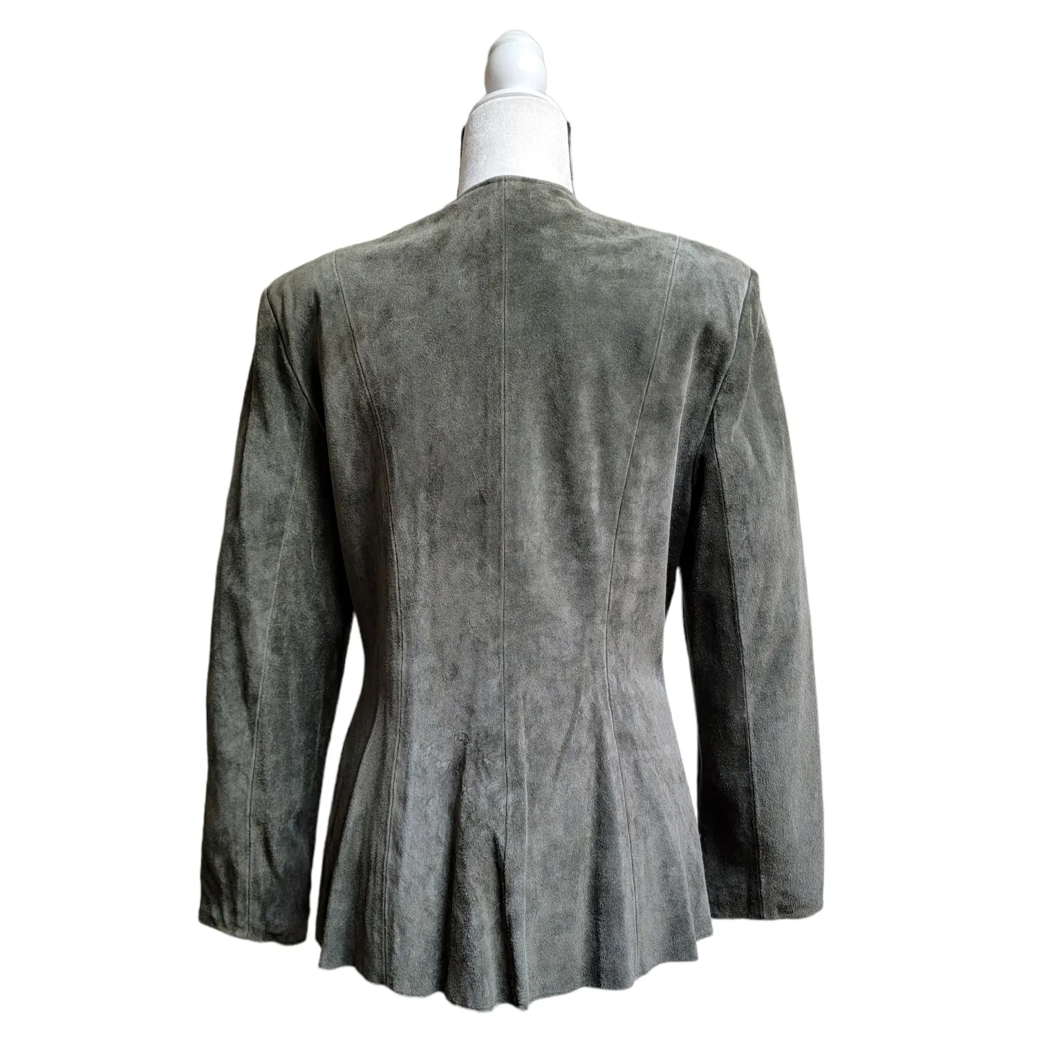 Vintage Deerskin Genuine Leather Blazer