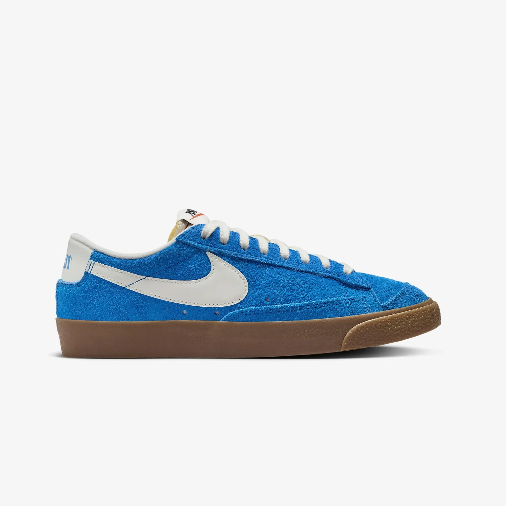 WMN'S BLAZER LOW '77 VINTAGE 'PHOTO BLUE/SAIL-GUM MED BROWN-BLACK'