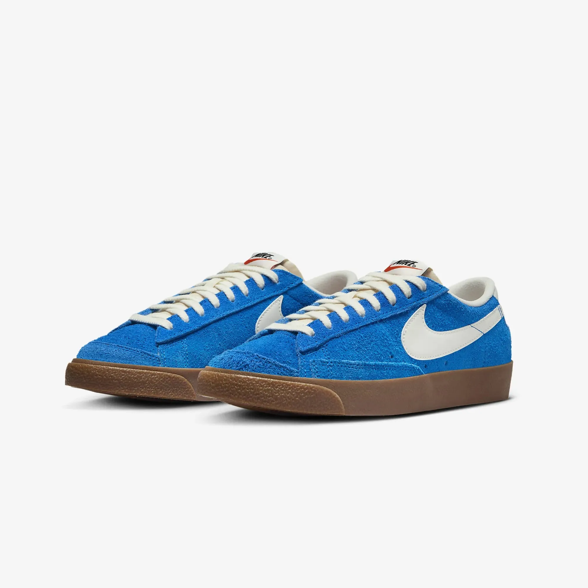 WMN'S BLAZER LOW '77 VINTAGE 'PHOTO BLUE/SAIL-GUM MED BROWN-BLACK'