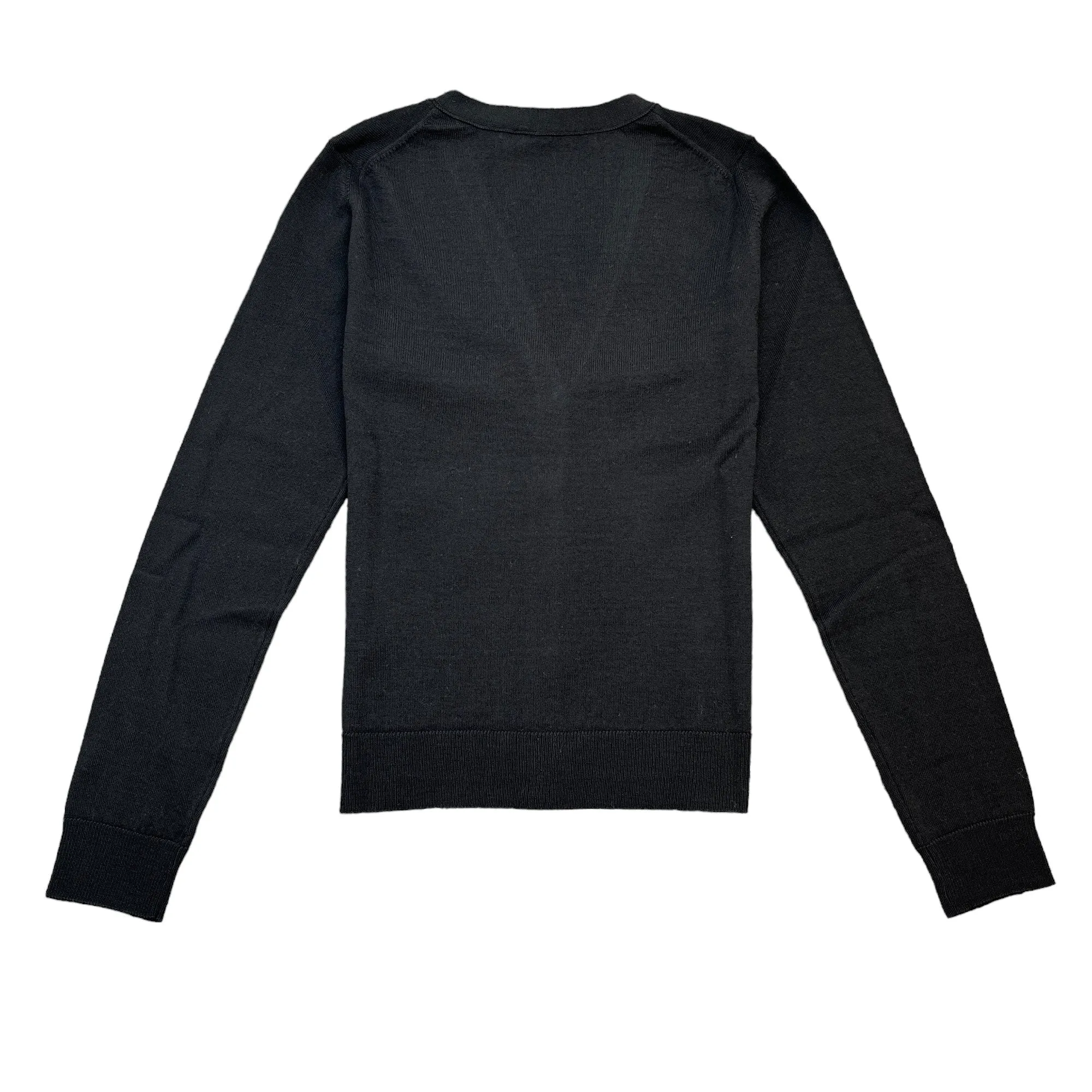 Women's Embroidered Bee Cardigan Black Size S