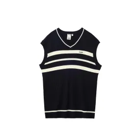 X-Girl Womens Bicolor Striped Knit Vest