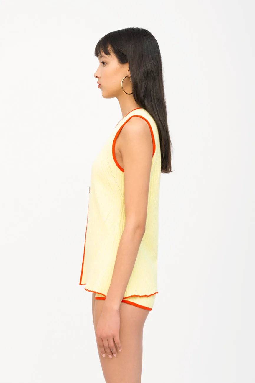 Yellow Terry Tunic