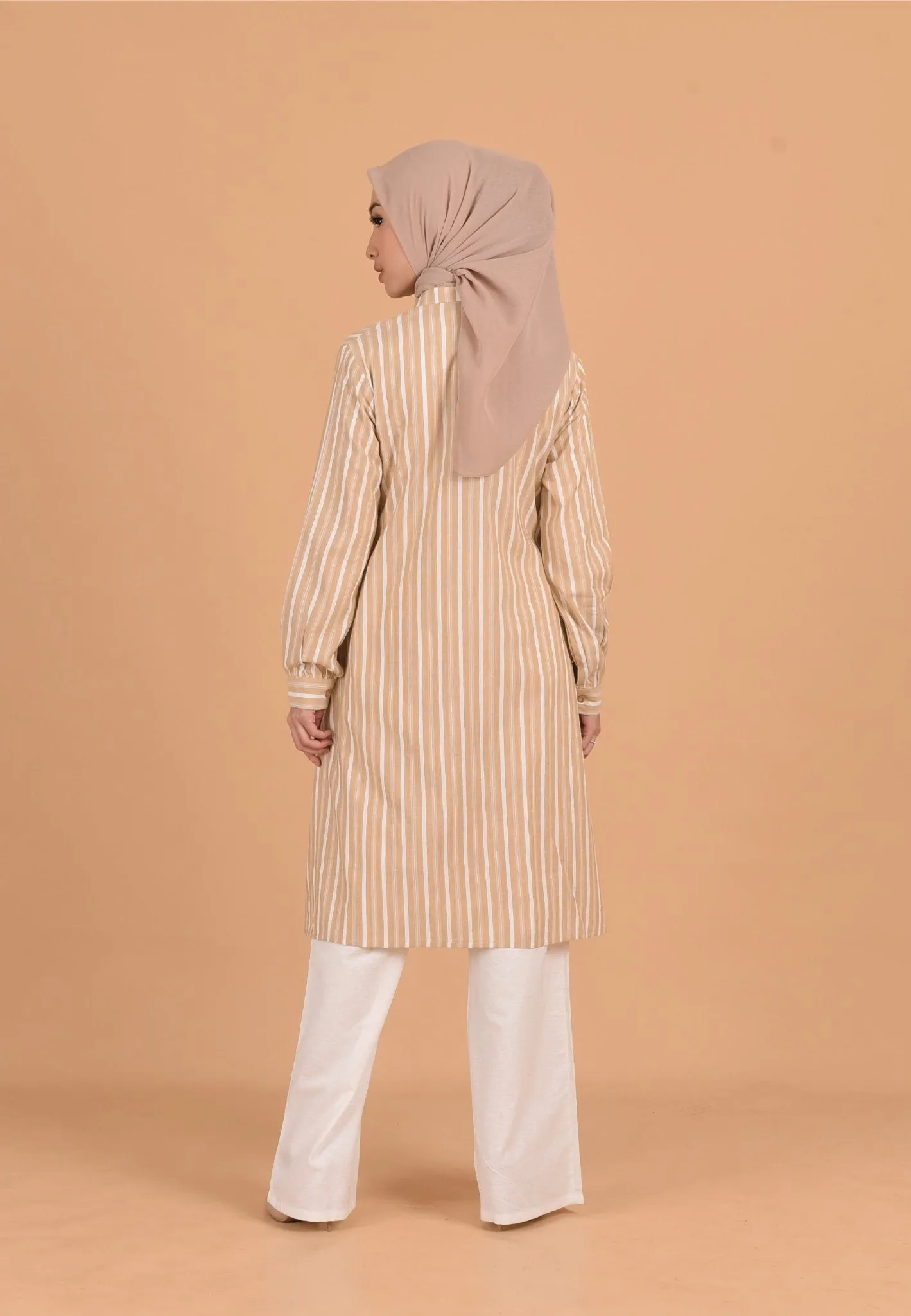 Yula Tunic - Yellow Stripe